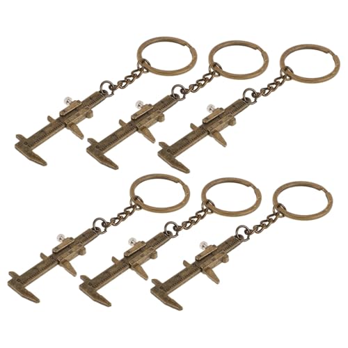 BESPORTBLE Mini Backpack Key Chain Keychain Caliper Portable Measuring Tool Small Pendant