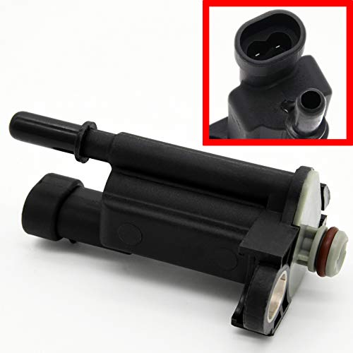 214-1105 12581282 Vapor Canister Purge Valve Solenoid, Compatible with 2004-2009 Chevy Silverado 1500 2500 3500 GMC Tahoe Sierra Escalade Yukon Avalanche EVAP Vent Control Solenoid, By LIYYOO