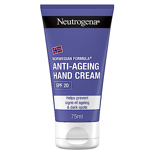 Neutrogena Fórmula Noruega Crema de Manos Antiedad, Elasticidad Intensa SPF 20, 75 ml