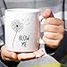 Retreez Funny Blow Me Dandelion Mug - Fall Travel Coffee Mug - 11 Oz Ceramic Coffee or Tea Cup - Hilarious Sarcastic Coffee Mug - Appreciation, Holiday, Birthday Gift for Friends, Coworkers, Her, Mom