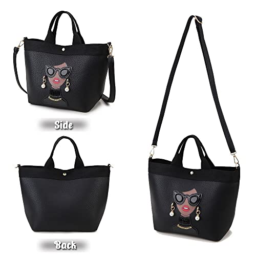 Bolso Funky Lady Face para mujer miniatura 4