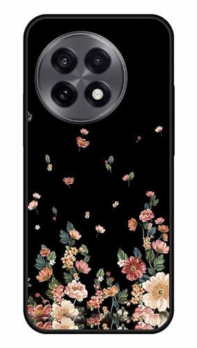 Image of NDCOM Back Cover for OnePlus 13R Back Cover | Premium OnePlus 13R Back Case | Protective for OnePlus 13R 5G Cover | Flowers Girly Metal Case