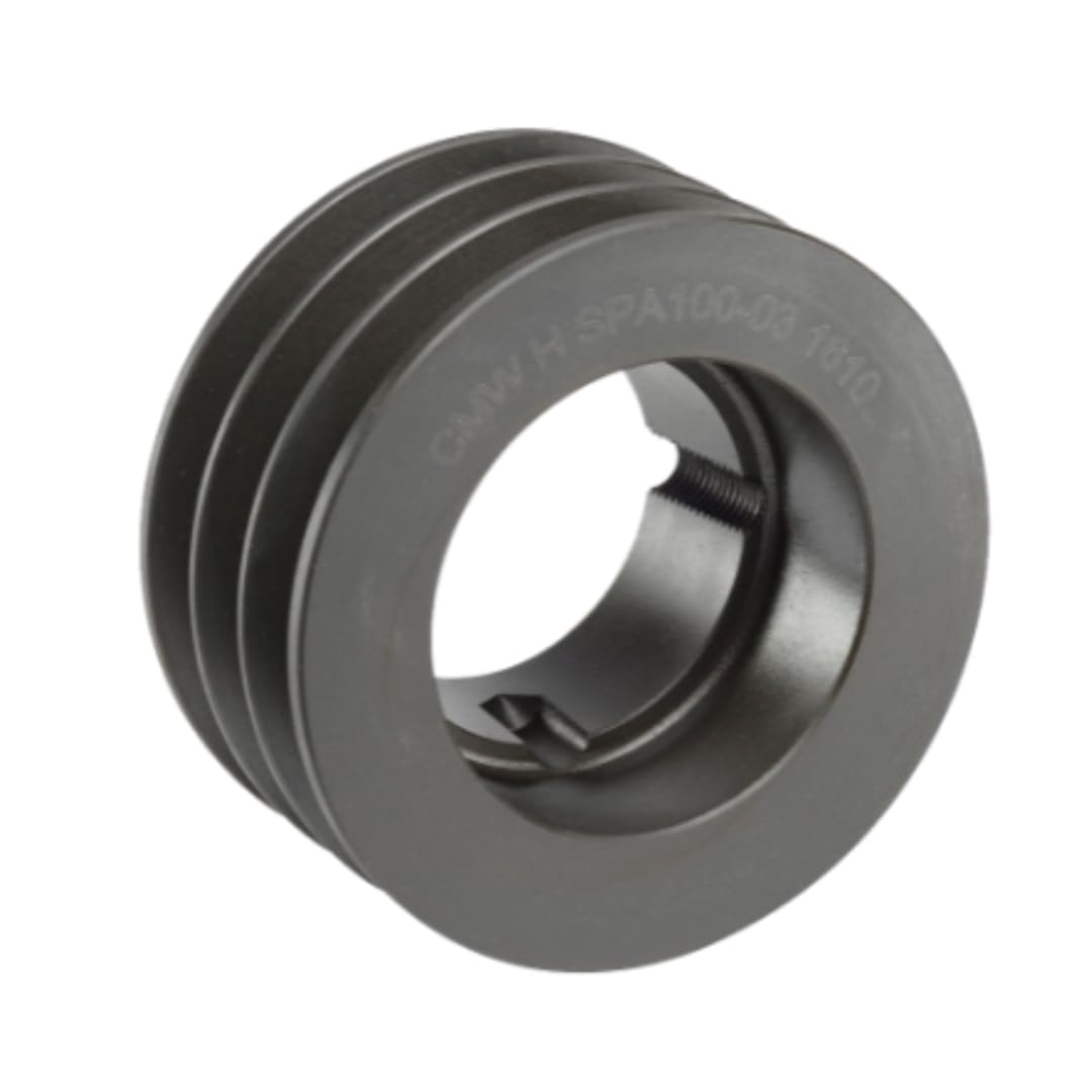 CMW - Puleggia trapezoidale con mozzo smontabile - 2517 - Sezione SPB/B - 3 gole - Diametro primario : 170 mm