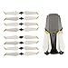 Produktbild Tineer Colored Propeller Quick Release Folding Propellers for DJI Mavic 2 Pro/Zoom Drone Accessories Replacement Parts Colorful (White 2)