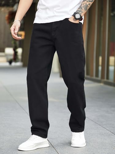 Image of KOTTY Men's Straight Fit Jeans - Premium Stretch Denim for Comfort, Style, and Casual Versatile Wear