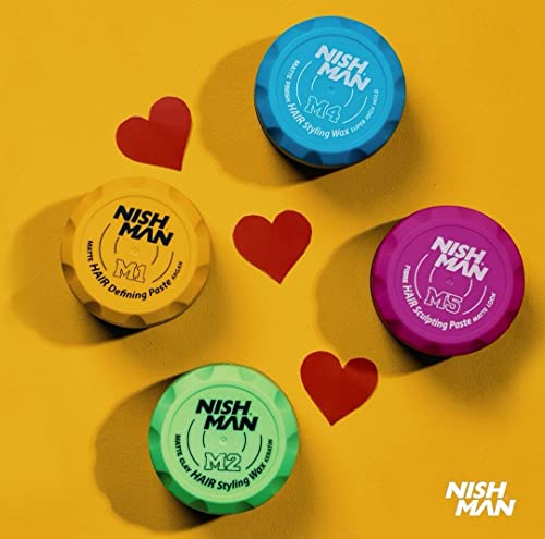 NISHMAN M1 - Pasta opaca per capelli con argan