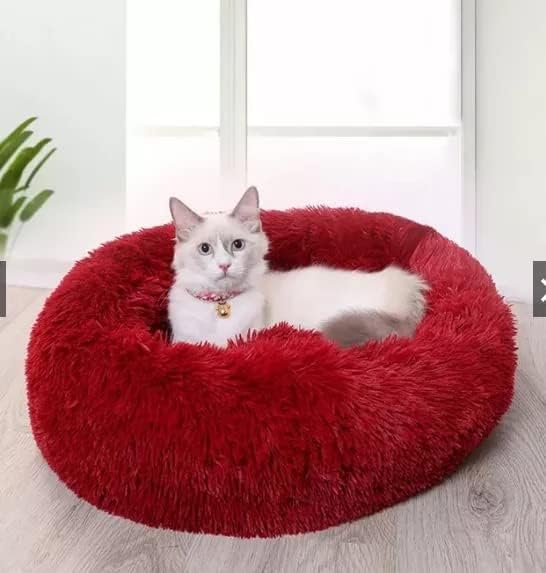 24インチ 🏉 猫ベッド 犬用ベッド 猫用 【シェブロン】 小型/中型犬用