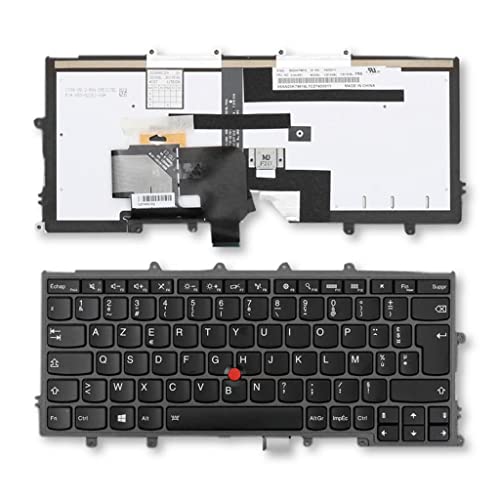 Clavier ThinkPad X250 X260 rétroéclairé AZERTY idéal pour le télétravail nocturne