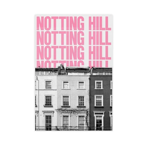 Toile Notting Hill London pour rompre la monotonie d'un bureau ou d'une chambre vide