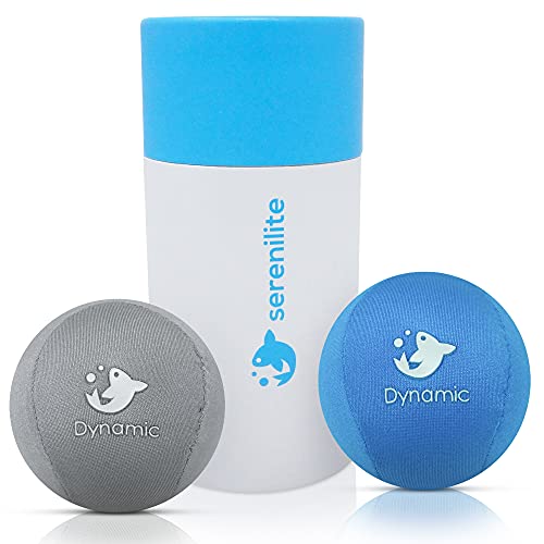 Serenilite Hand Therapy Exercise Stress Ball Bundle – Stress Ball 2.0 with Dynamic Resistance & Grip Strengthening – Therapeutic Hand Restoration