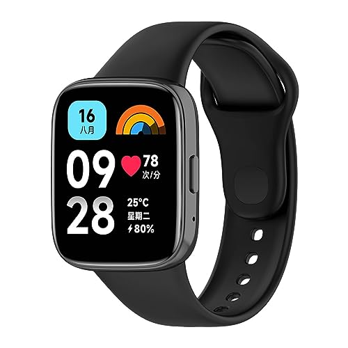 Pulseira compatível com Redmi Watch 3 Active cor:Preta