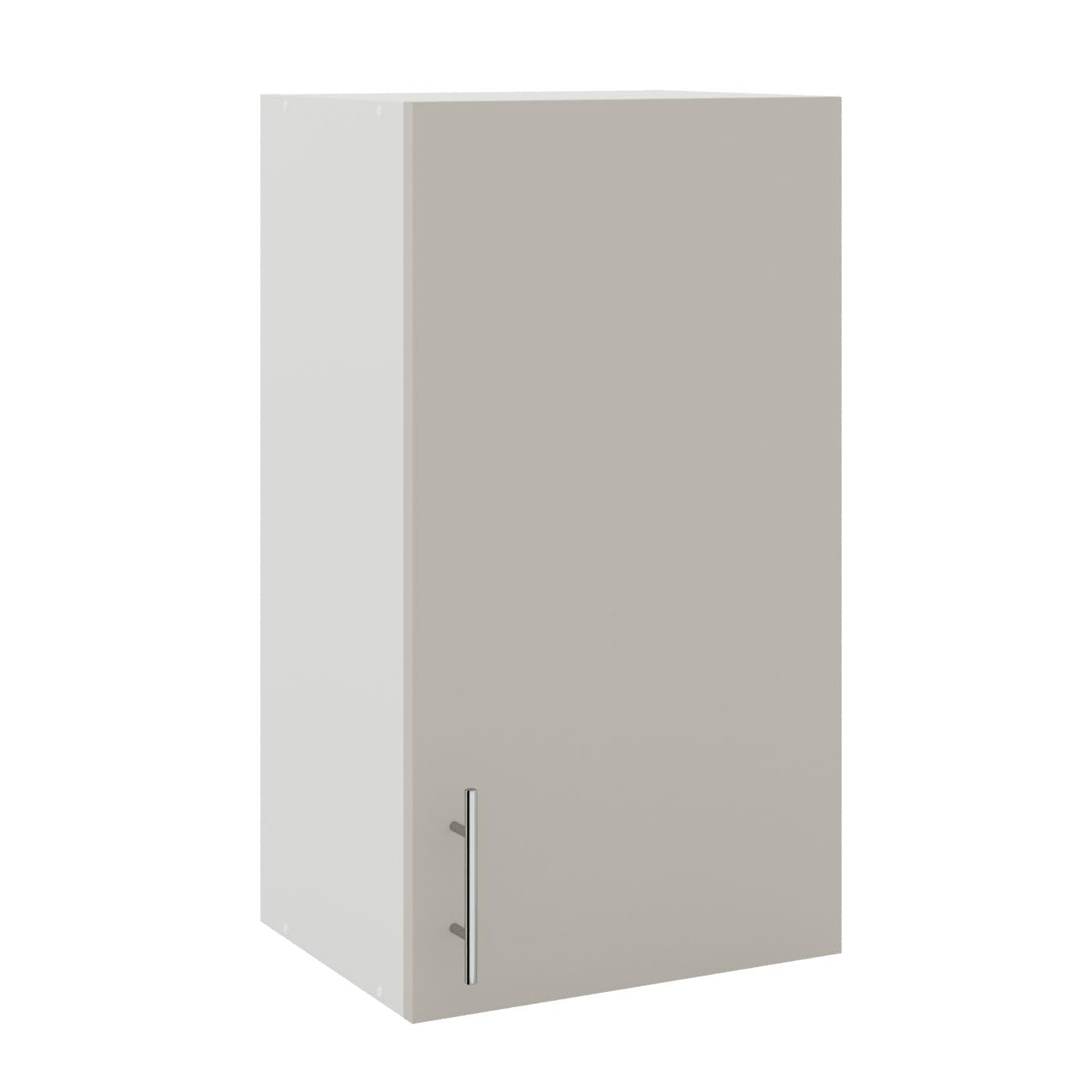 JD Greta 400mm Kitchen Wall Cabinet with Door โ Wall Unit โ Cashmere Matt โ Modern Storage Cupboard