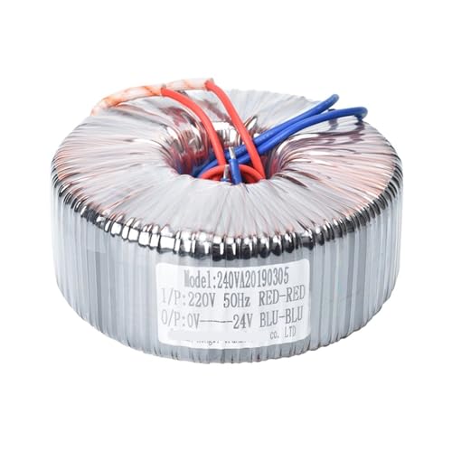 Convertisseur de tension 220V à 24V toroïdal de 240 VA silencieux et à haut rendement