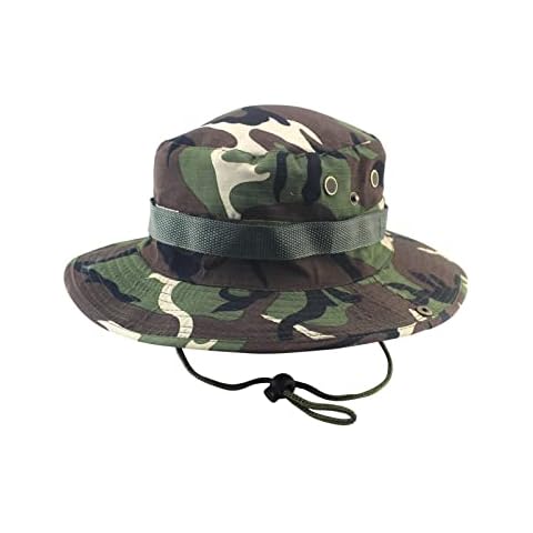 Liebeimmer Outdoor Camouflage Bucket Hat for Sun Protection Cover