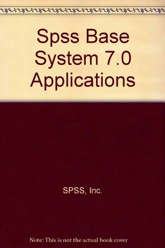 SPSS Base 7.0 Applications Guide view 2