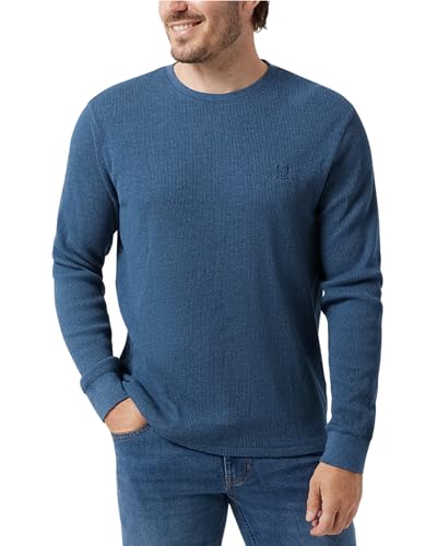 Chaps Men's Long Sleeve Shirt - Casual Thermal Crewneck Shirt - Waffle Knit Shirt for Men (M-XXL)3