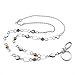 Produktbild Luxianda Kreatives Design ID Halsketten ID Kugeln Lanyards für Schlüssel Ausweishalter Edelstahl Kette