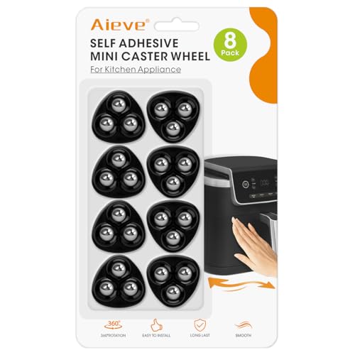 Image of Aieve Appliance Rollers, 8 pcs Appliance Slider for Kitchen Countertop