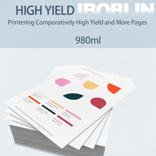 Image of PFI-4100 PFI 4100 Ink Cartridges High Capacity Compatible for Canon PFI 4100 Ink Cartridges Used for ImagePROGRAF PRO-1100 Printer(12 Pack,MBK, PBK, C, M, Y, R, GY, B, PGY, PC, PM, CO
