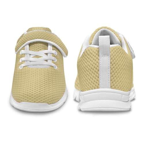 MARSVOVO Girls Boys Athletic Shoes Classic Hook and Loop Elastic Laces Casual Sneakers Novelty Print Non Slip Shoes3