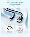 Anker Zolo USB to USB C Cable, Seamless CarPlay Connection Durable and Braided Type C Cable, Premium Look with Slim Connector, for iPhone 17/16 Series, iPad Pro, and More (Black, 3.3FT)
