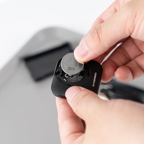 Localisateur d'objets de clé noir avec traqueur sonore
