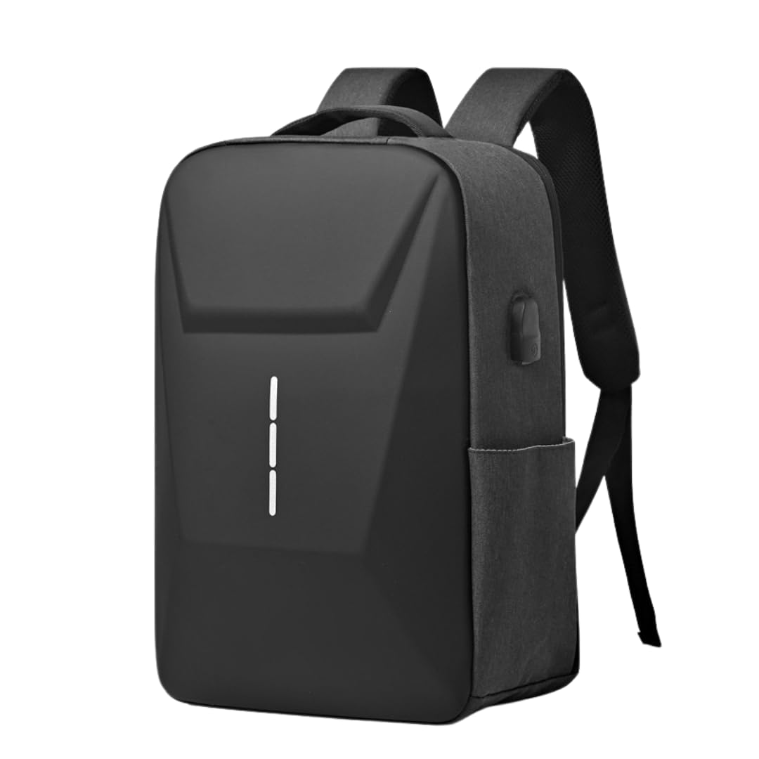 Nomad - Hard shell Laptop Bagpack Bag, 16 inch, Waterproof, Anti-theft TSA lock, USB Charging port, Compartments for devices, Passport/Card Holder-image-19