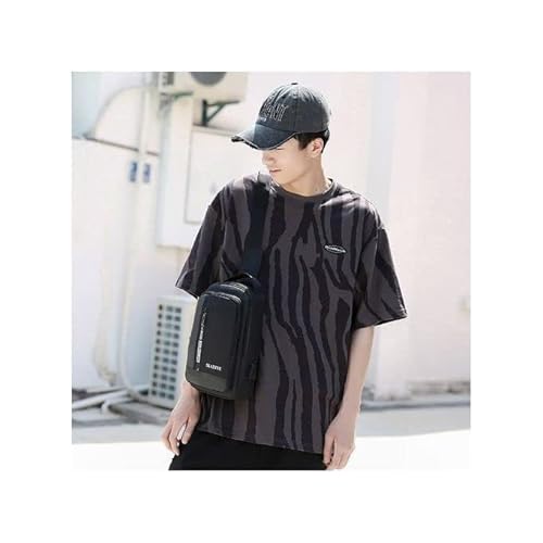 شنطة يد وكتف للرجال من انيرجي كيس، لون أسود