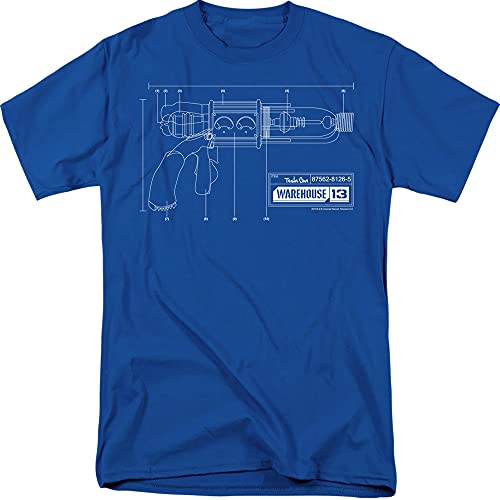 Nbc Tesla Gun - Warehouse 13 Adult T-Shirt, X-Large #TOP11