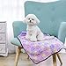EXPAWLORER Fluffy Dog Blankets with Paw Print - Super Soft Warm Premium Fleece Pet Blanket, Cozy Flannel Throw for Small Dog Cat Puppy Kitty, Sleep Bed Mat Cover