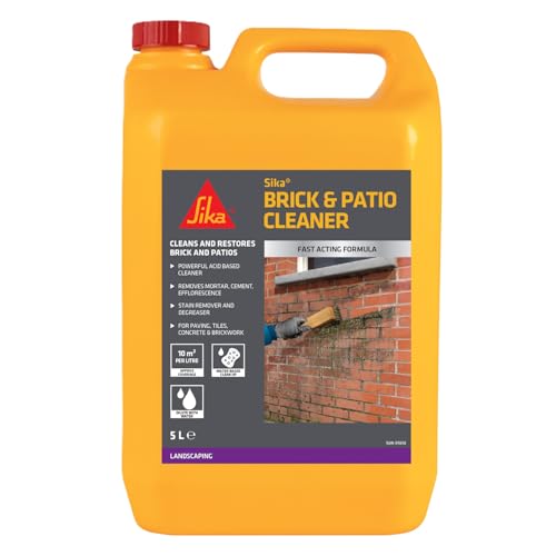 SIKA Brick & Patio Cleaner 5Lt, Clear