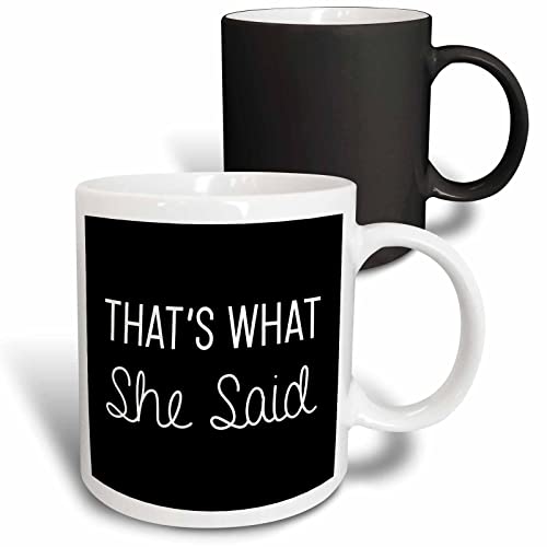3dRose Bachelorette Party Bridesmaid T Shirt 11oz Magic Transforming Mug