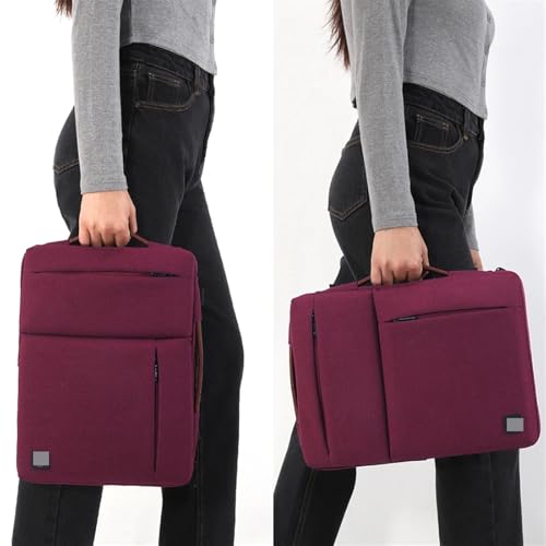 Bolsa para portátil a prueba de golpes funda protectora impermeable con asa 3