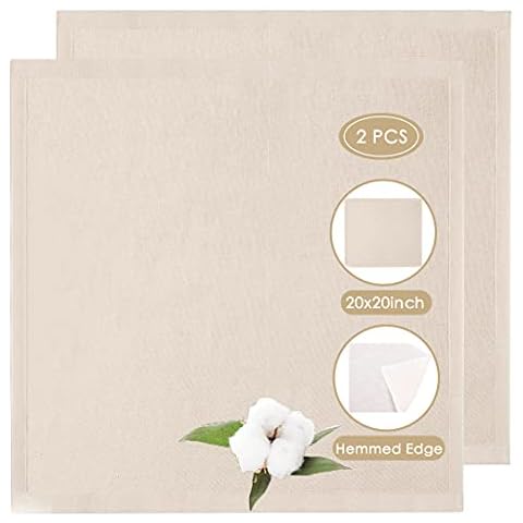 Telas Filtrantes Reutilizable, 2 Piezas 50 x 50 cm Cover