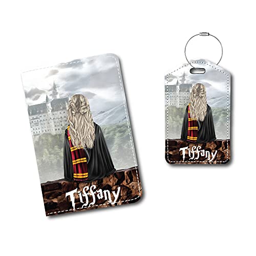 Passport Holder, Passport Cover OR Luggage Tag | Witch or Wizard, Adults, Teens, Kids and Babies