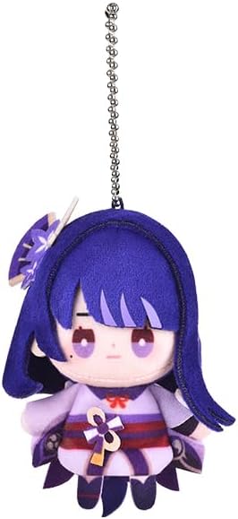 GENSHIN IMPACT Themed Series Finger Puppet Keychain- Raiden Shogun