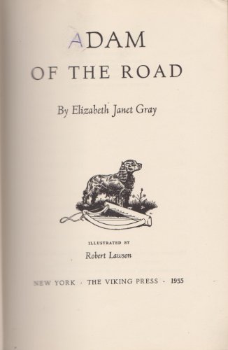 Adam of the Road B006DXHAU6 Book Cover