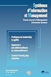  Systèmes d\'information et management n°2 volume 29: Pratiques de leadership et agilité