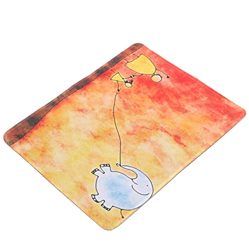 Mobestech Almofada Fofa Base De Borracha Tapete Para Jogos Mousepad Retângulo Almofadas De Computado
