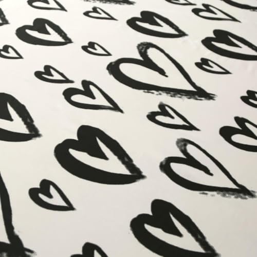 Sdiii 3Pcs Heart Full Fitted Sheet Set, 1 Fitted Sheet And 2 Pillowcases, Excluding Flat Sheet, Bed In A Bag Heart Bedding Full Sheet Set thumb #8