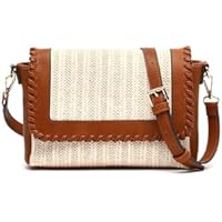 MISAKO Nika bolso bandolera pequeño efecto rafia ED. Mujer -
