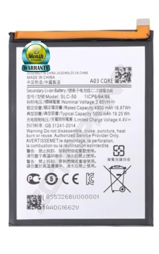 Image of Original SLC-50 Battery for Samsung A03 Core A032F SM-A032F SM-A032F /DS SM-A032M Battery with 6 Month Warranty*****(R215)