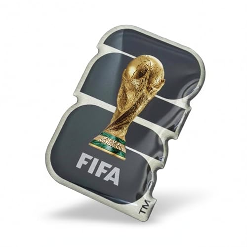 Official 2026 FIFA World Cup Edition - 35mm 2D Emblem Pin - Timeless Collectors Item - Premium Aluminum Alloy - Built to Last;Perfect for any Clothing Hats Bags and Displays