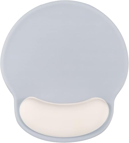 Alfombrilla de mouse ergonómica de gel a la moda y personalizada para accesorios de escritorio de oficina, parte inferior antideslizante, cómoda