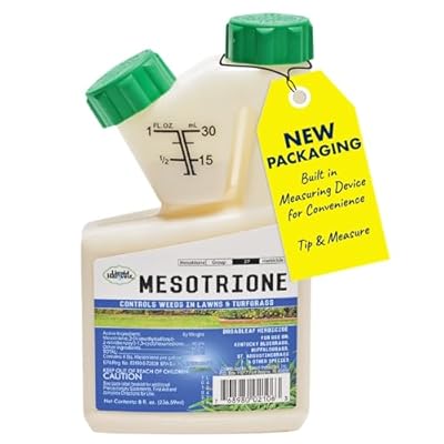 Liquid Harvest Mesotrione - 8oz - Mesotrione Concentrate Compare to Tenacity - Pre and Post-Emergent Weed Killer for Lawn and Turf Grasses