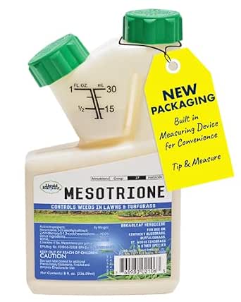 Liquid Harvest Mesotrione Concentrate, 8 oz, Pre- and Post-Emergent Weed Killer