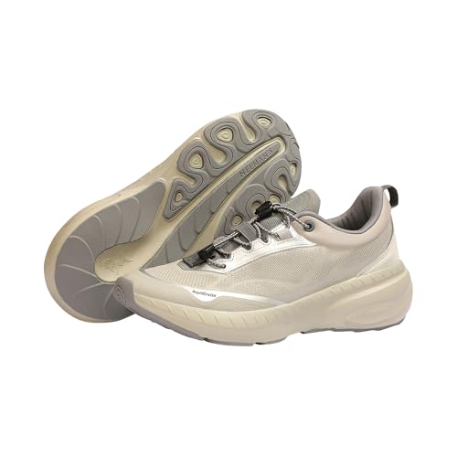 Image of Neeman's Begin Walk Plush Sneakers for Men | Lightweight Breathable Walking Shoes with Cushioned Sole, Stretch Fit Upper & Rubber Grip | Comfortable Lace Up Shoes for Daily Walking