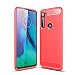 Produktbild MRSTER Hülle Kompatibel für Moto G pro, Ultra Dünn Moto G pro Handyhülle, Anti-Fingerabdruck, Leichtgewichtig, Stoßfest TPU Schutzhülle Case für Motorola Moto G pro. XW Red