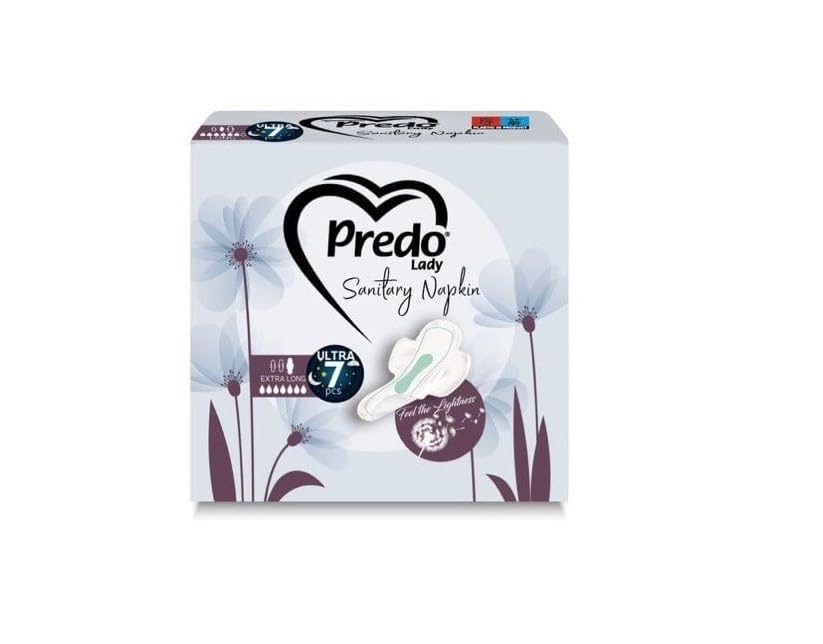 PREDO Sn107U Predo Lady Sanitary Napkins Ultra X-Long (7 X 24) Kadın Pedi Ultra