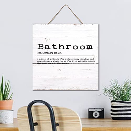 Définition de noun imprimée sur plaque en bois rustique de 30,5 cm